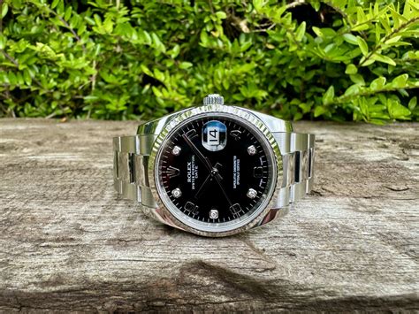 rolex 115234 discontinued|Rolex 115234 diamond dial.